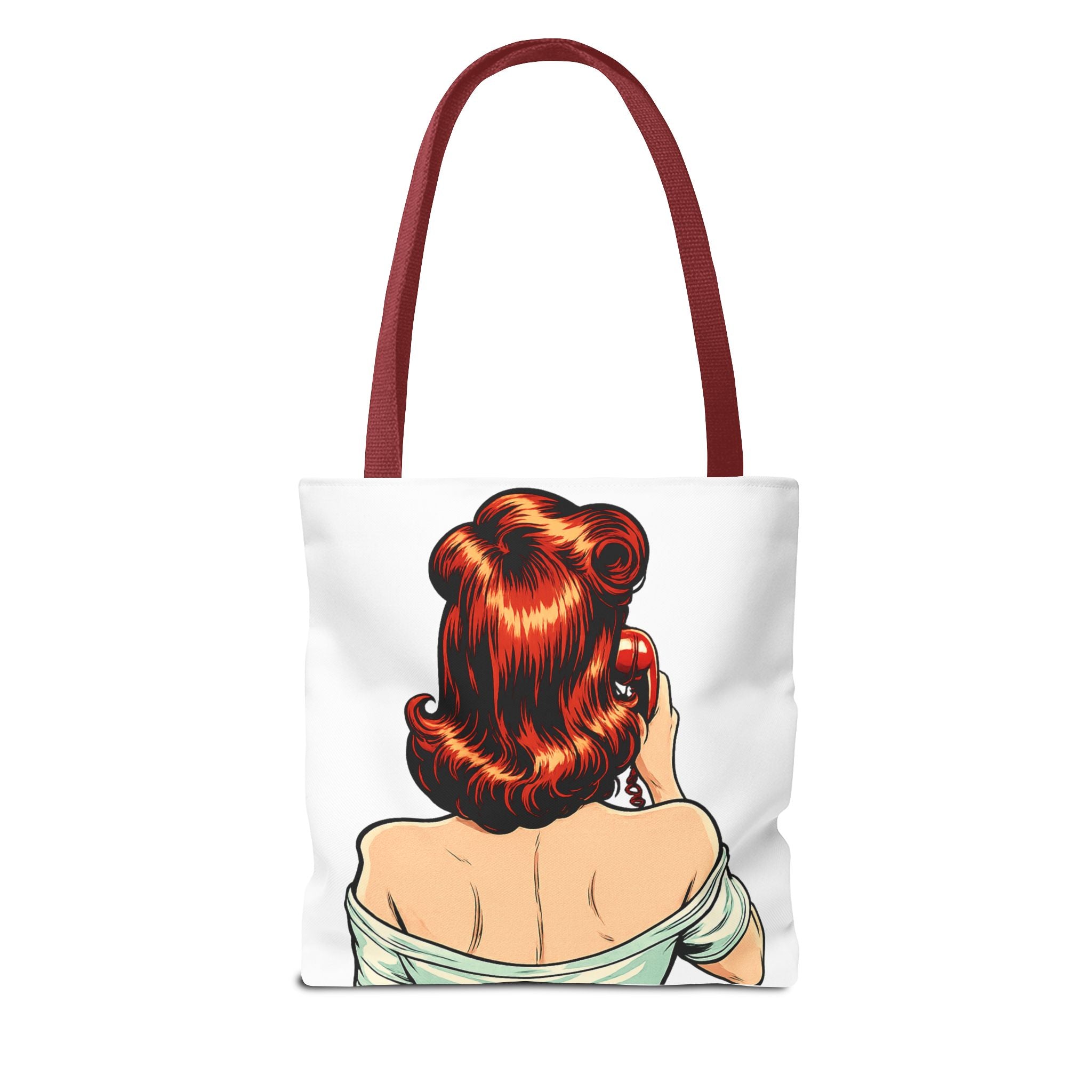 Retro Pop Art Pin Up Tote
