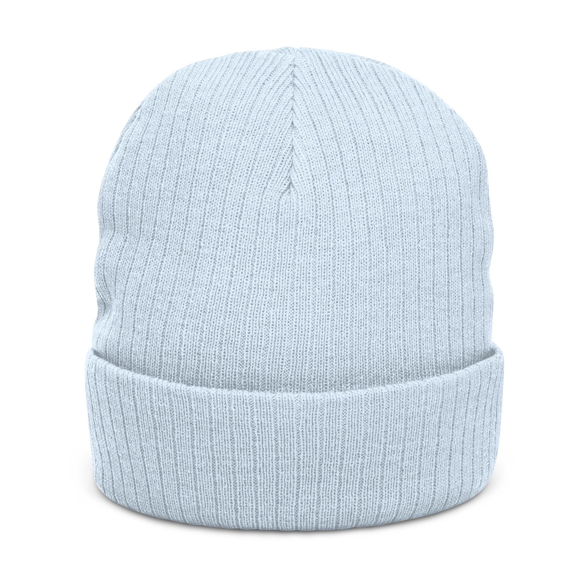 Las Malvinas Son Argentinas Beanie | Embroidered Ribbed Knit