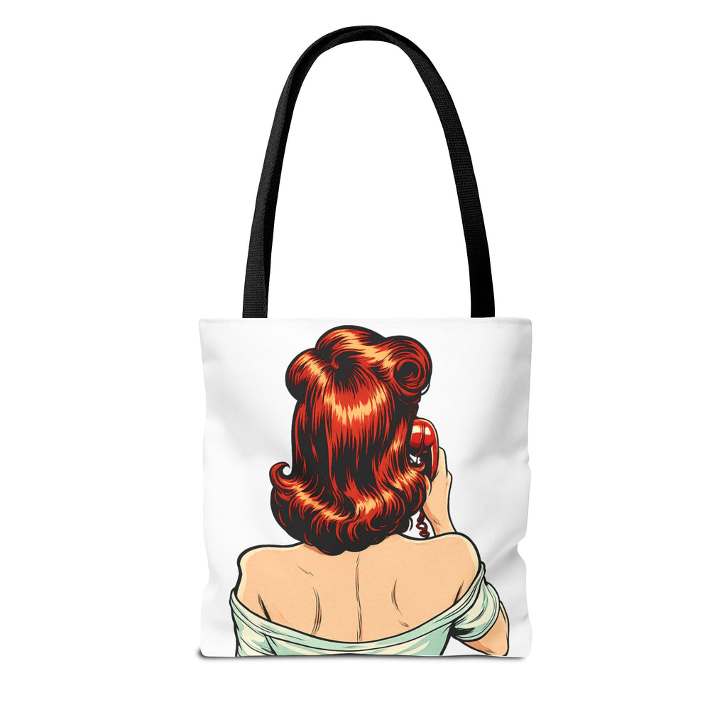 Retro Pop Art Pin Up Tote