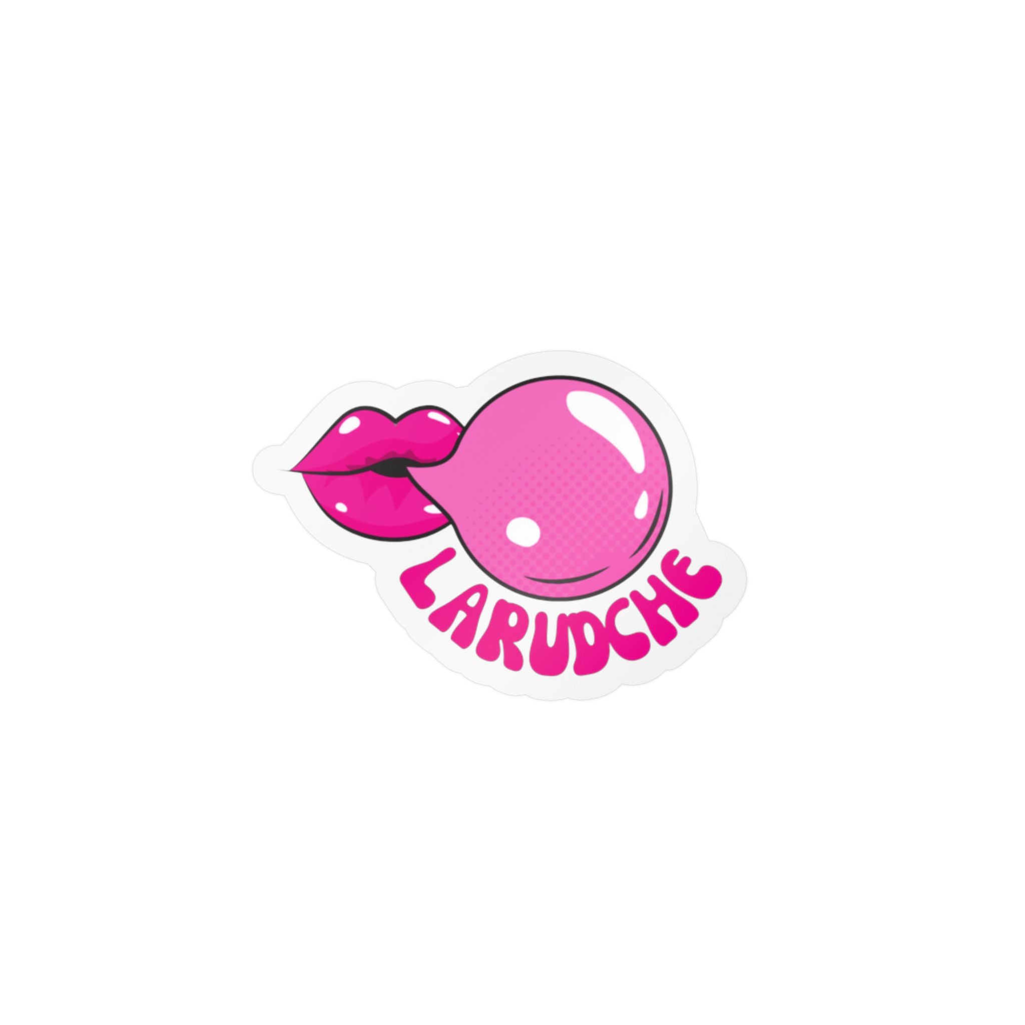 LaRudche Logo Vinyl Decal | Cute Sticker