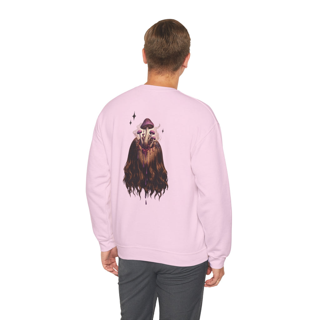 Mushroom Awakeness sweatshirt | Portrait Art, Mystic Tears