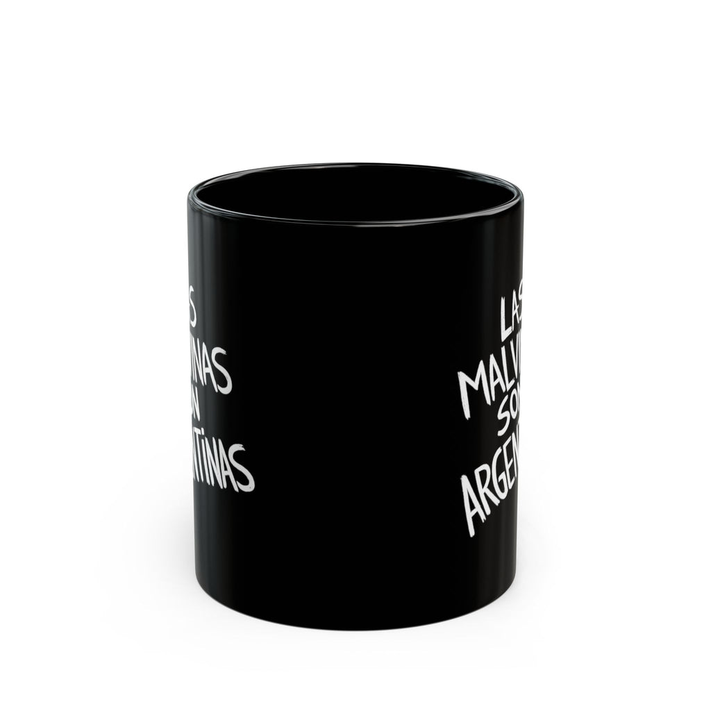 Las Malvinas Son Argentinas Mug | Black Ceramic Coffee Cup