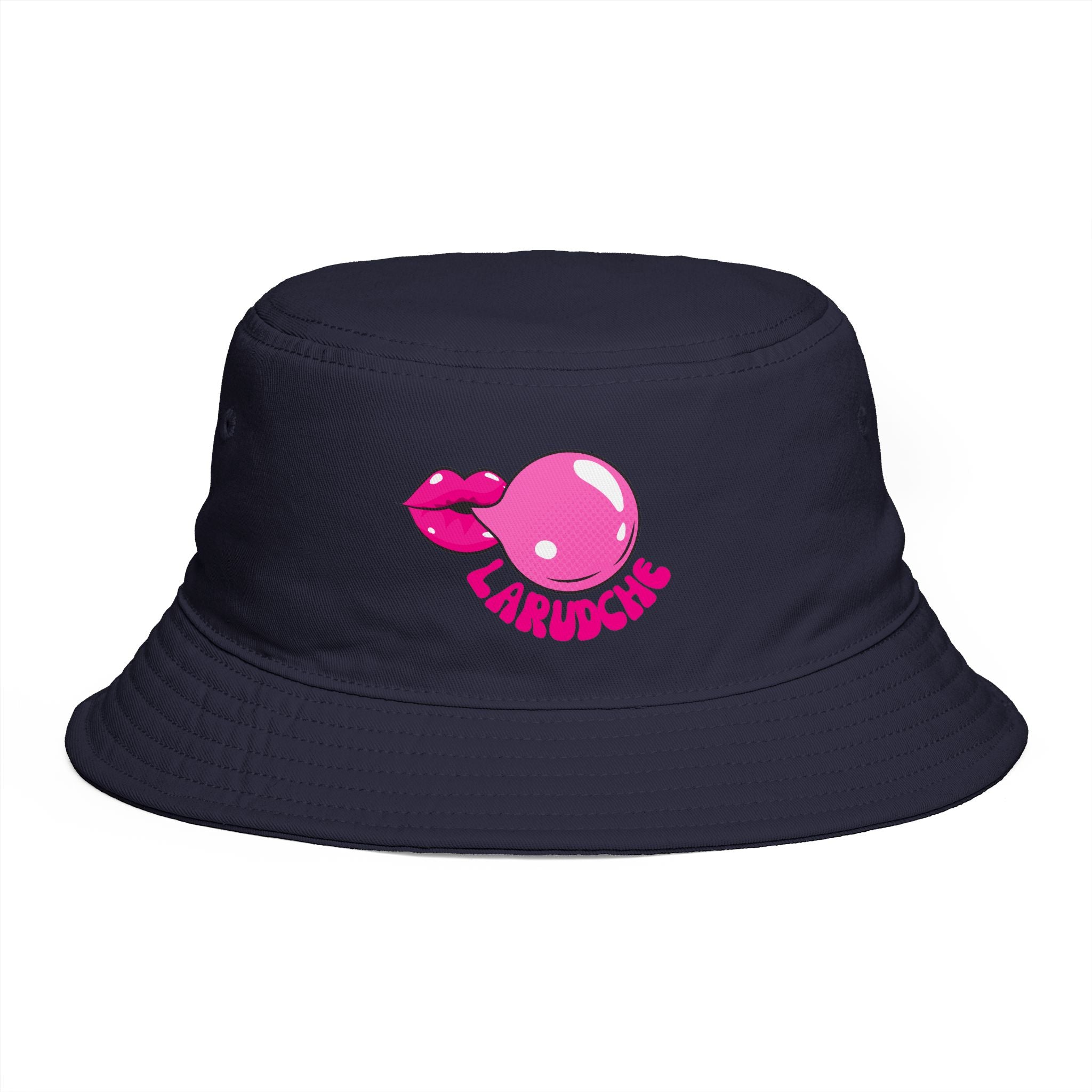 LaRudche Logo Bucket Hat | Retro Pop Graphic