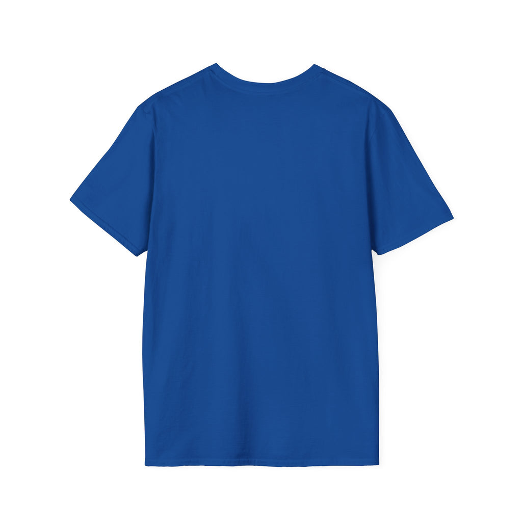 Shantay You Stay T-Shirt — Retro Pink & Blue Script Tee