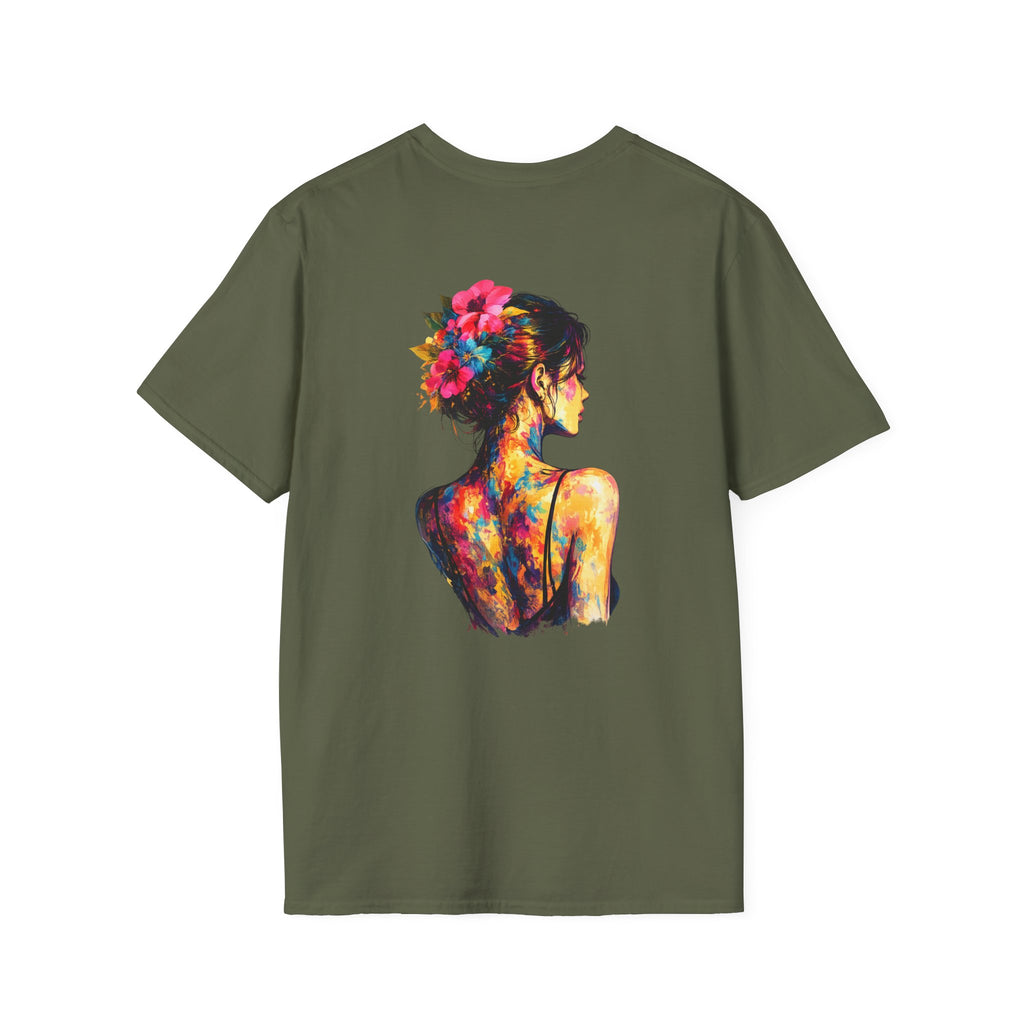 Pop Art Flower T-Shirt | Pop Art Woman, Tropical Flowers