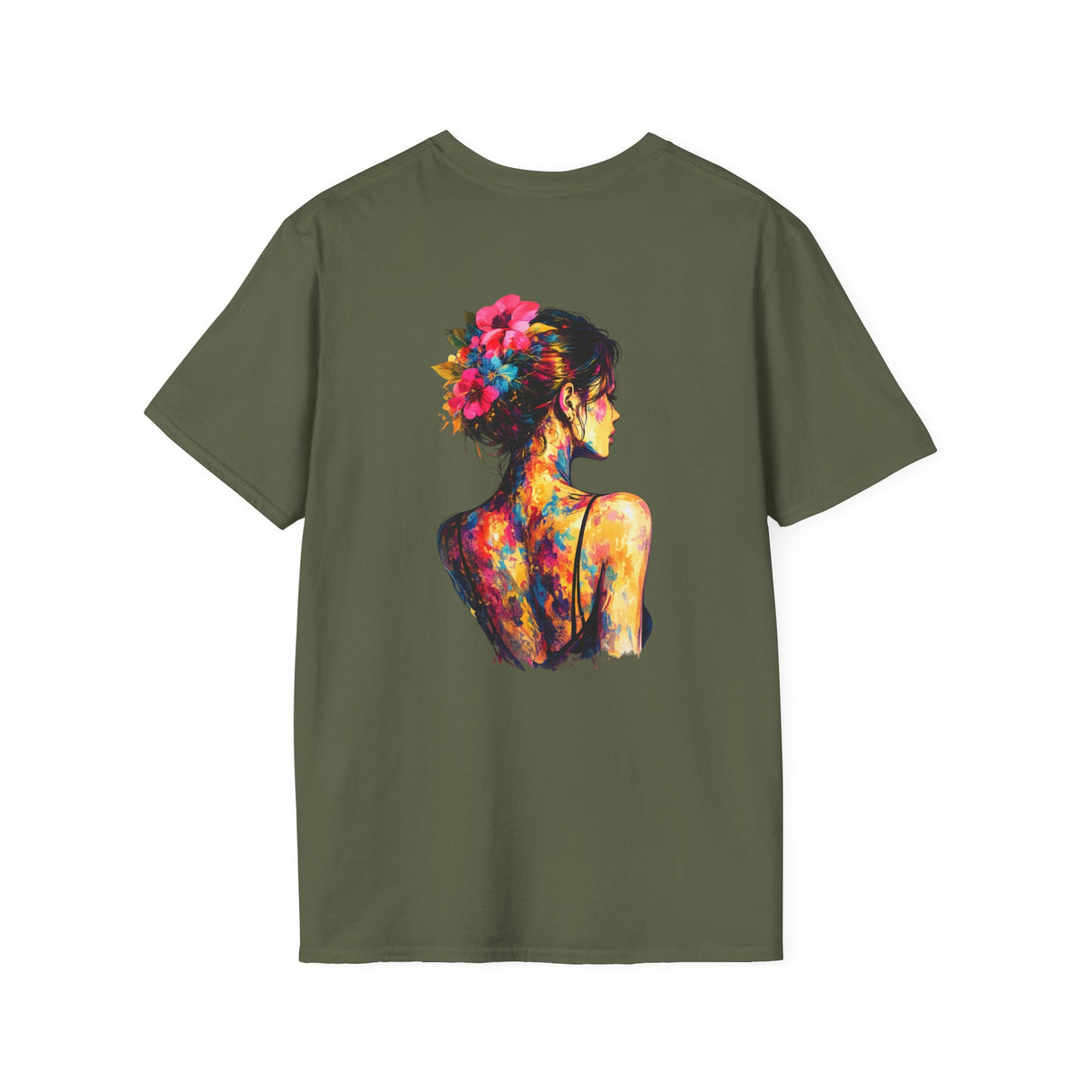 Pop Art Flower T-Shirt | Pop Art Woman, Tropical Flowers