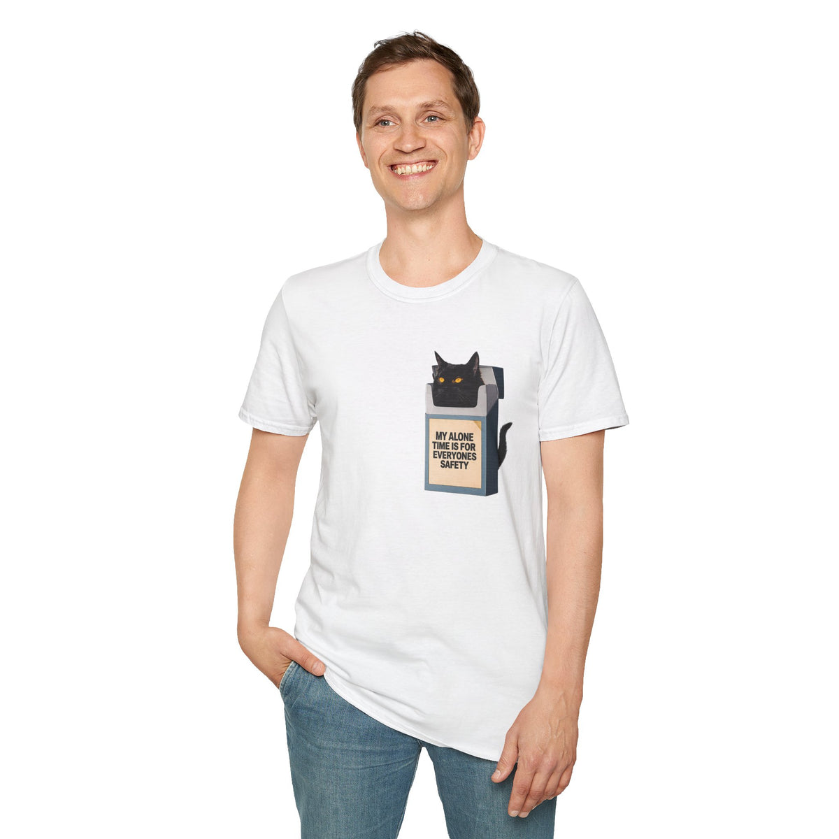 My Alone Time Is For Everyone's Safety T-Shirt | Cat Lover Tee