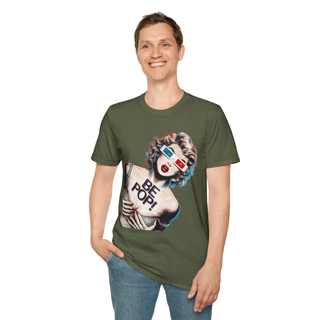 Pop Art Marilyn Monroe T-Shirt | Retro Pinup Illustration