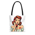 Retro Pop Art Pin Up Tote