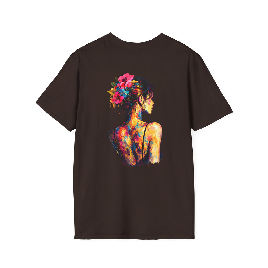 Pop Art Flower T-Shirt | Pop Art Woman, Tropical Flowers