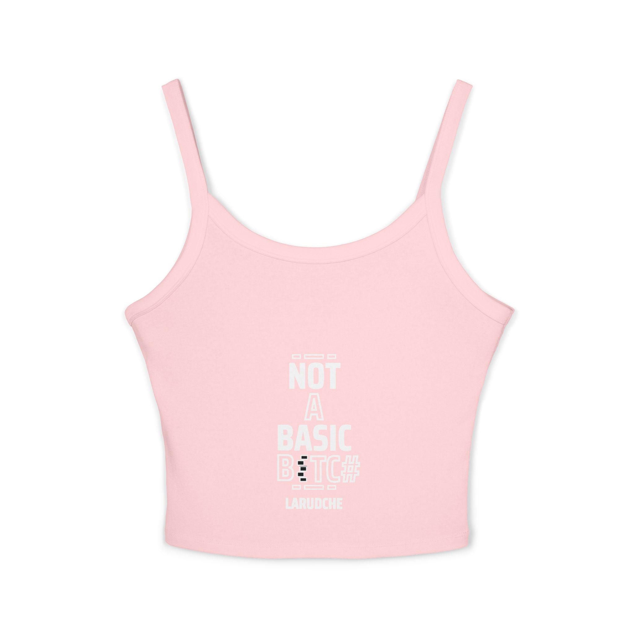 Not A Basic Bitch tank top | Women's Spaghetti Strap Tank