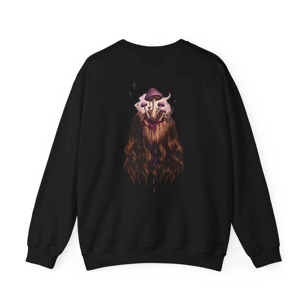 Mushroom Awakeness sweatshirt | Portrait Art, Mystic Tears