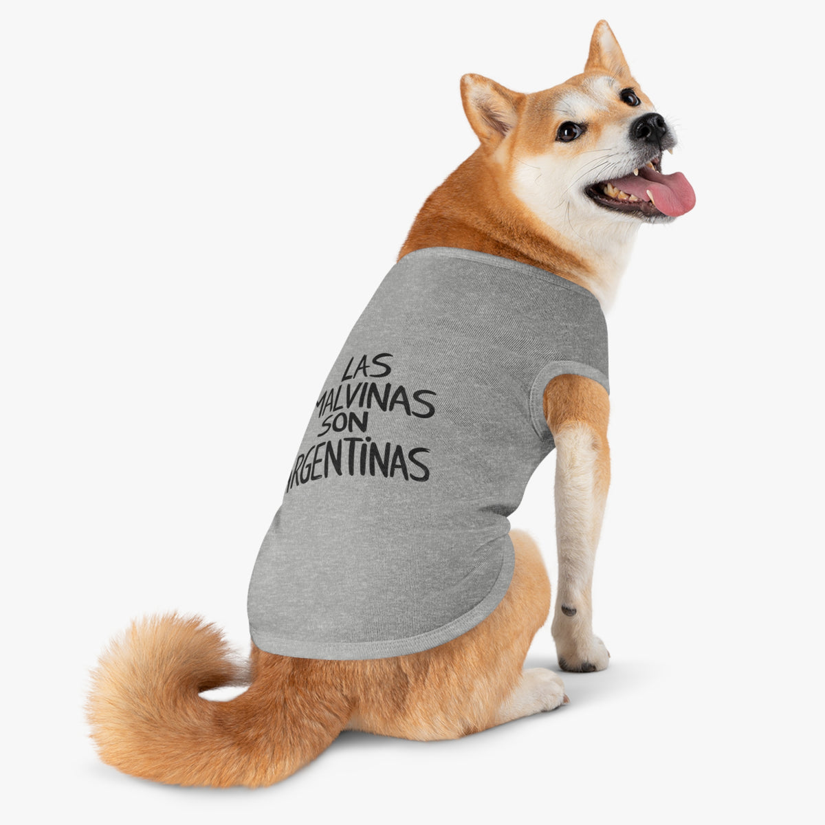 Las Malvinas Son Argentinas Pet Tank Top | Argentina Patriotic Dog Shirt