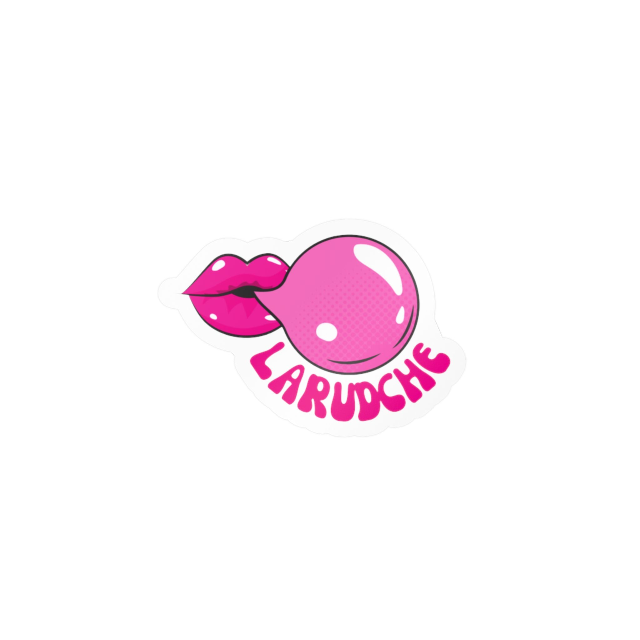 LaRudche Logo Vinyl Decal | Cute Sticker