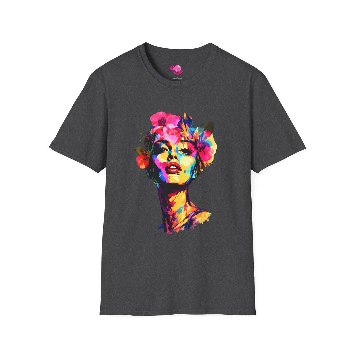 Pop Art Flower T-Shirt | Pop Art Woman, Tropical Flowers