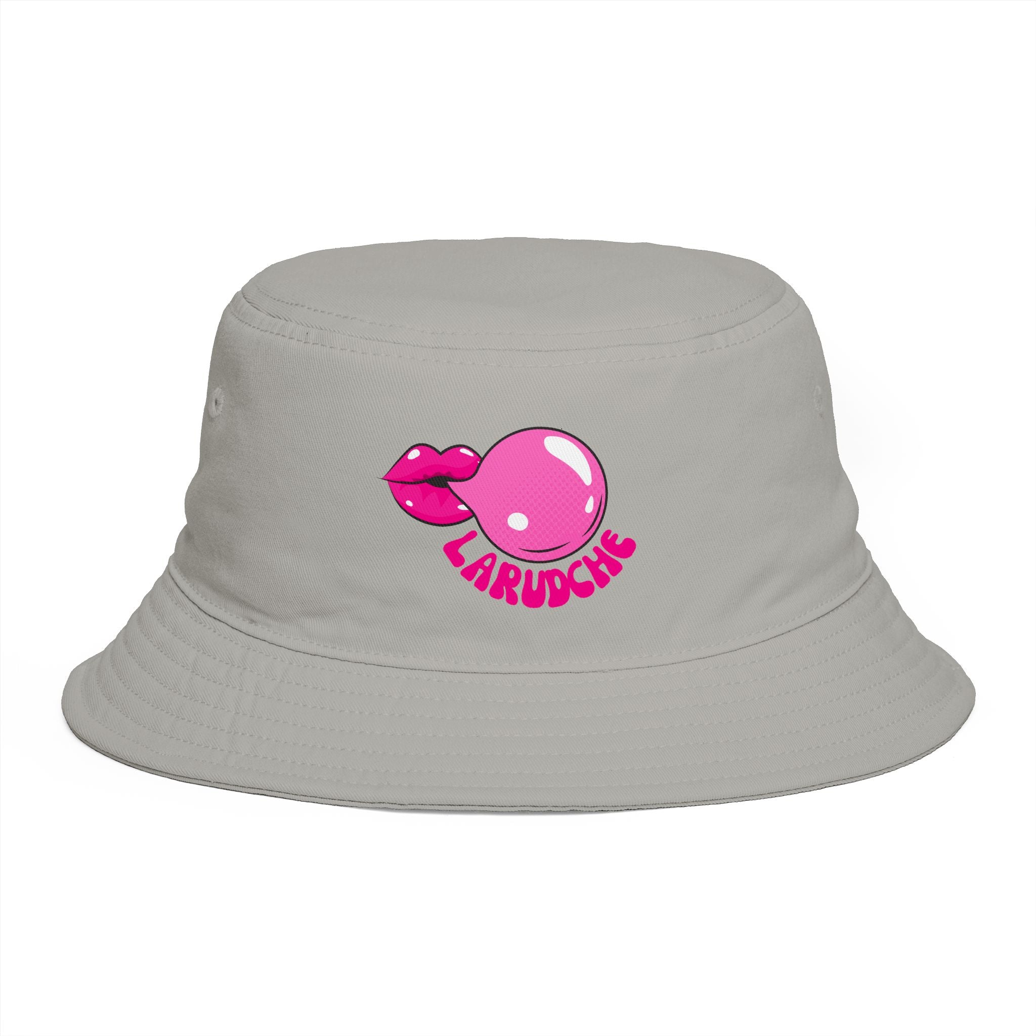 LaRudche Logo Bucket Hat | Retro Pop Graphic