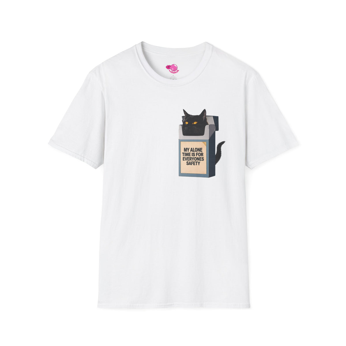 My Alone Time Is For Everyone's Safety T-Shirt | Cat Lover Tee
