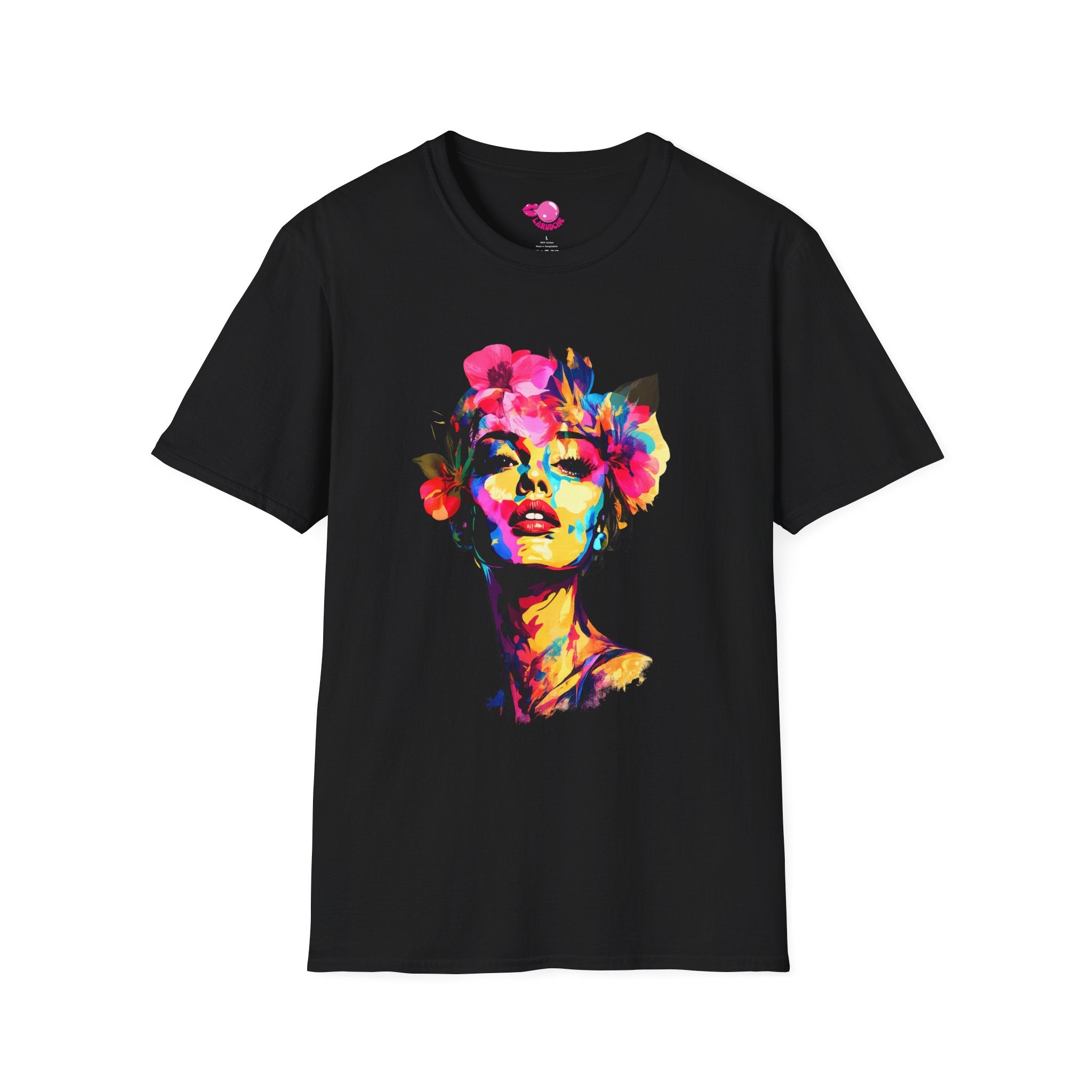 Pop Art Flower T-Shirt | Pop Art Woman, Tropical Flowers