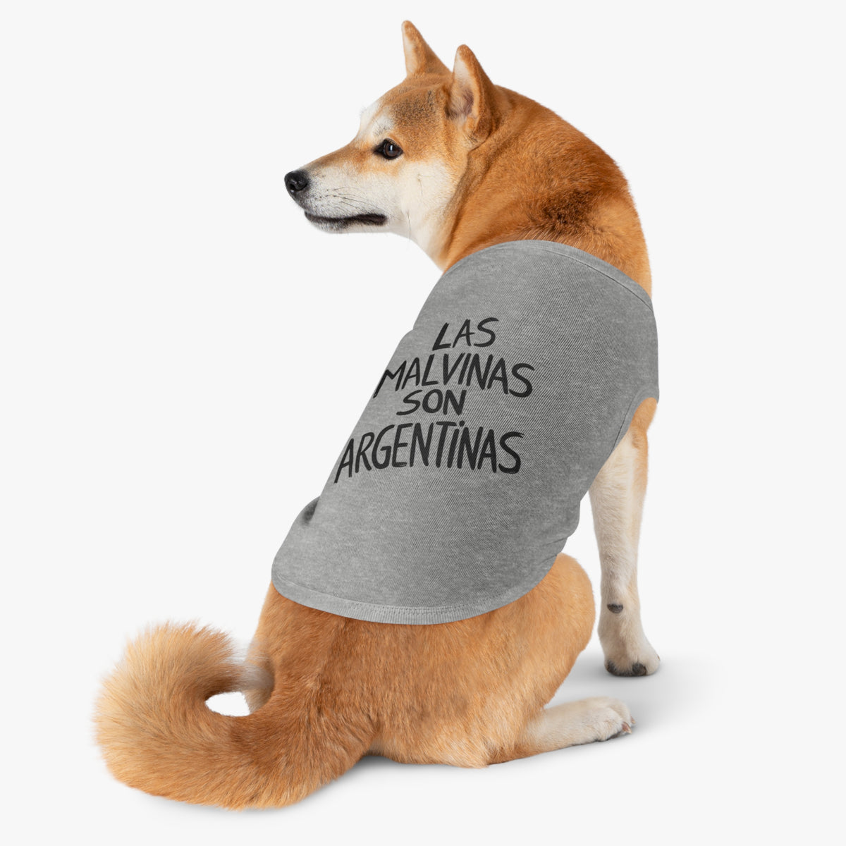 Las Malvinas Son Argentinas Pet Tank Top | Argentina Patriotic Dog Shirt
