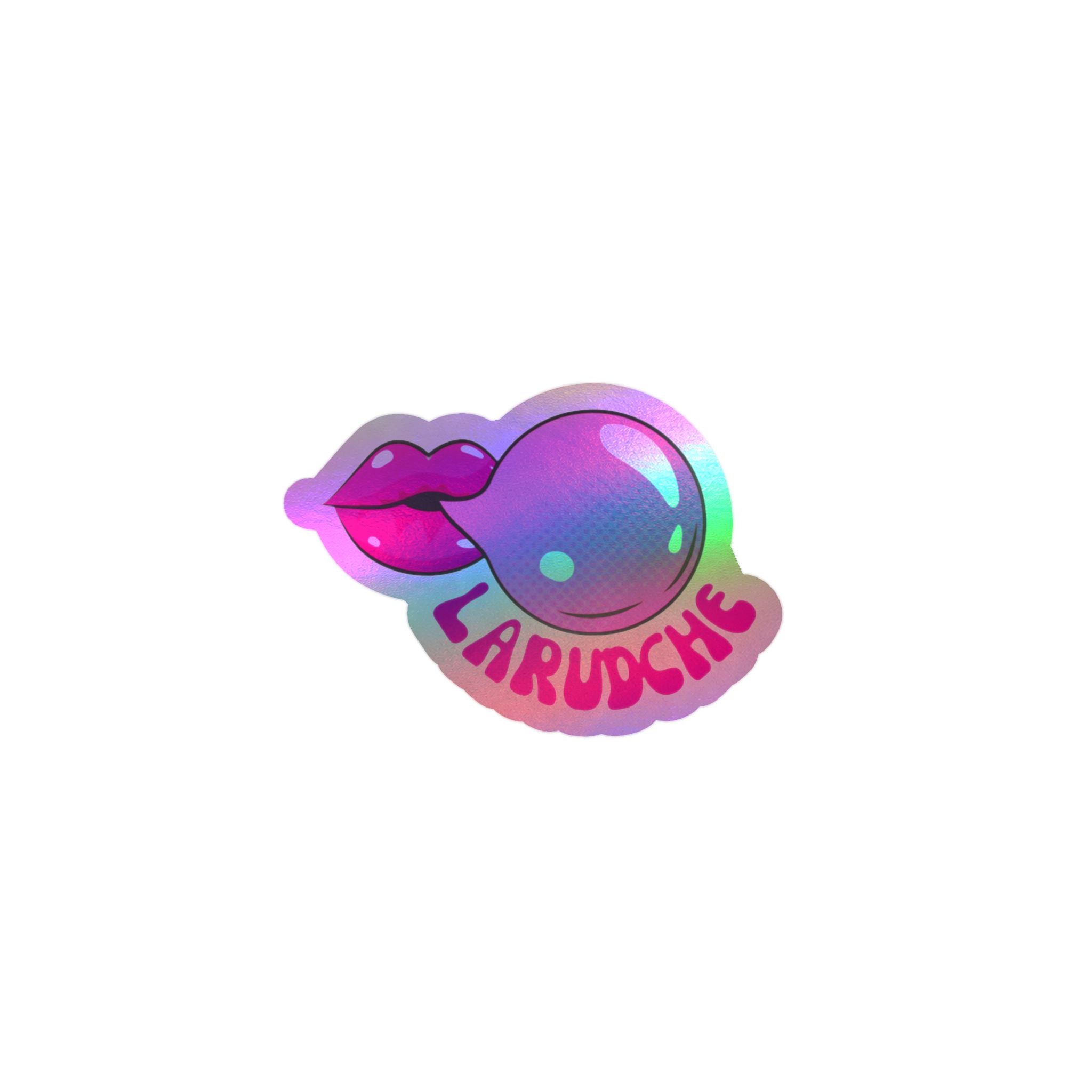 LaRudche Logo Vinyl Decal | Cute Sticker