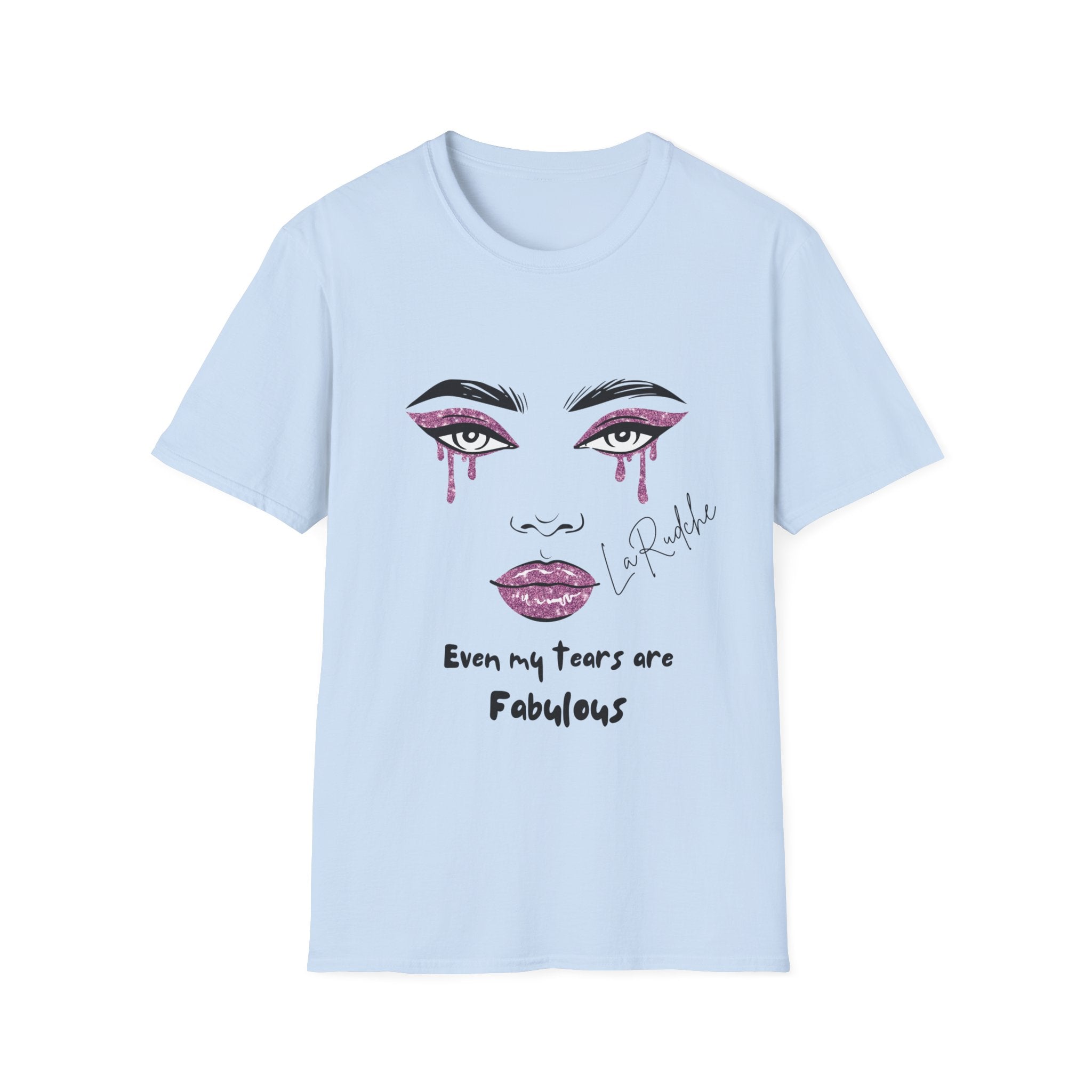 Even My Tears Are Fabulous T-Shirt | Minimal Feminine Illustration