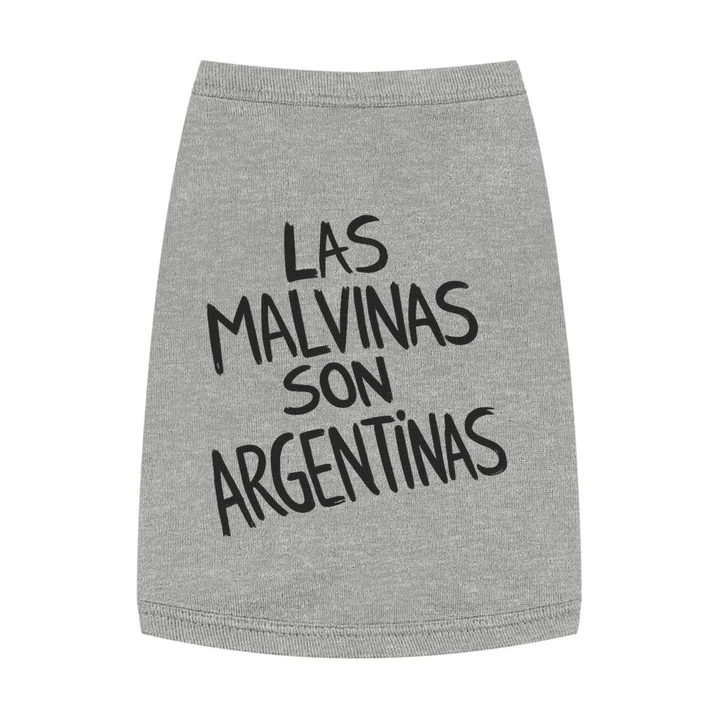 Las Malvinas Son Argentinas Pet Tank Top | Argentina Patriotic Dog Shirt