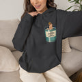 I'm Crazy and I Love It Hoodie | Cozy Candle Illustration Sweatshirt