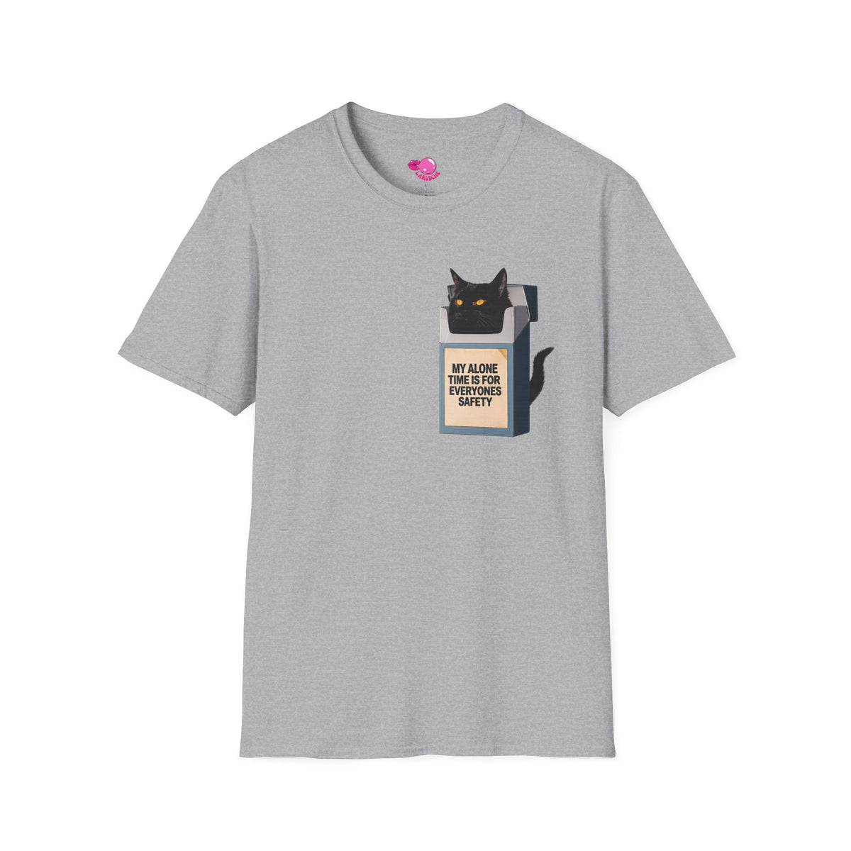 My Alone Time Is For Everyone's Safety T-Shirt | Cat Lover Tee