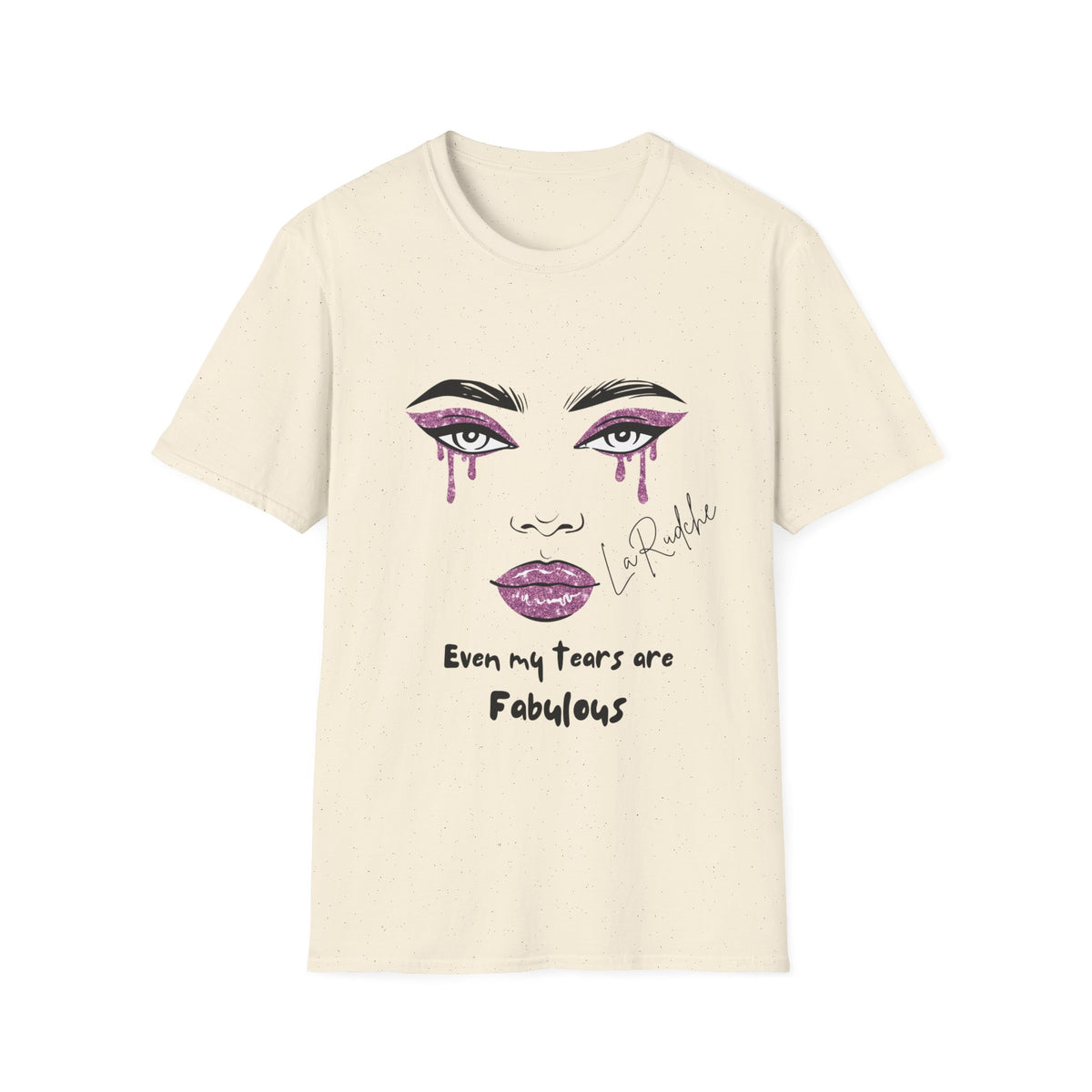 Even My Tears Are Fabulous T-Shirt | Minimal Feminine Illustration