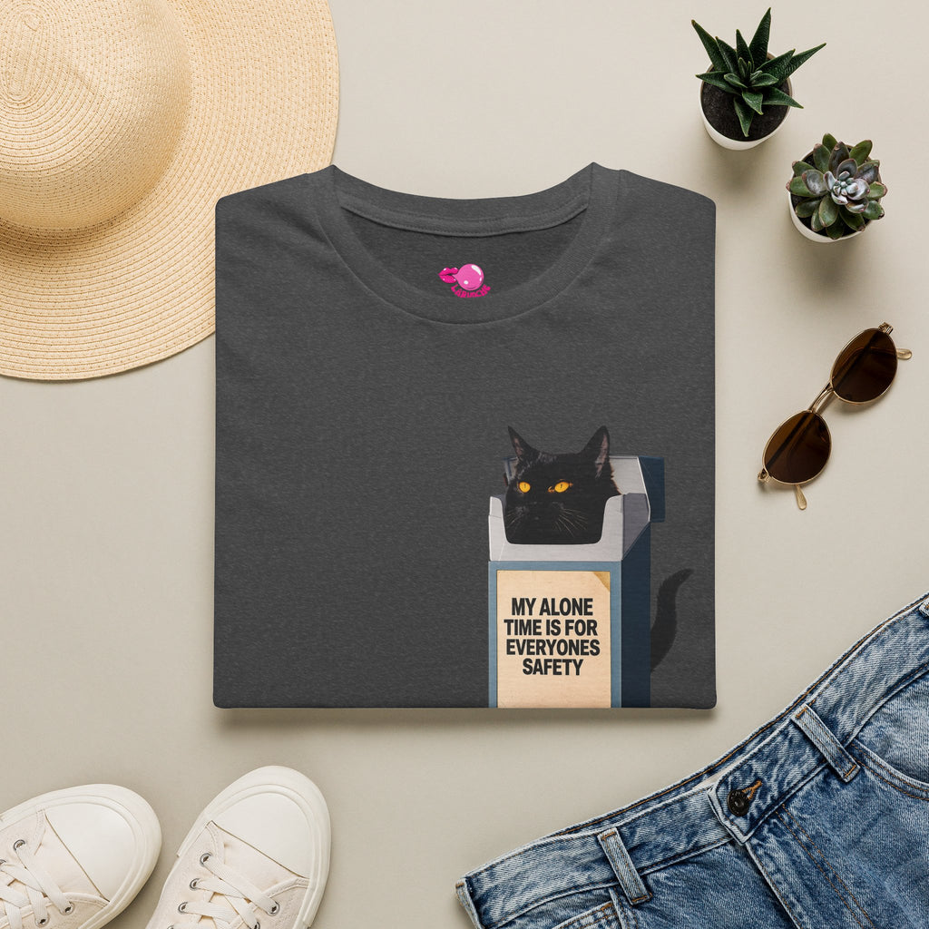 My Alone Time Is For Everyone's Safety T-Shirt | Cat Lover Tee