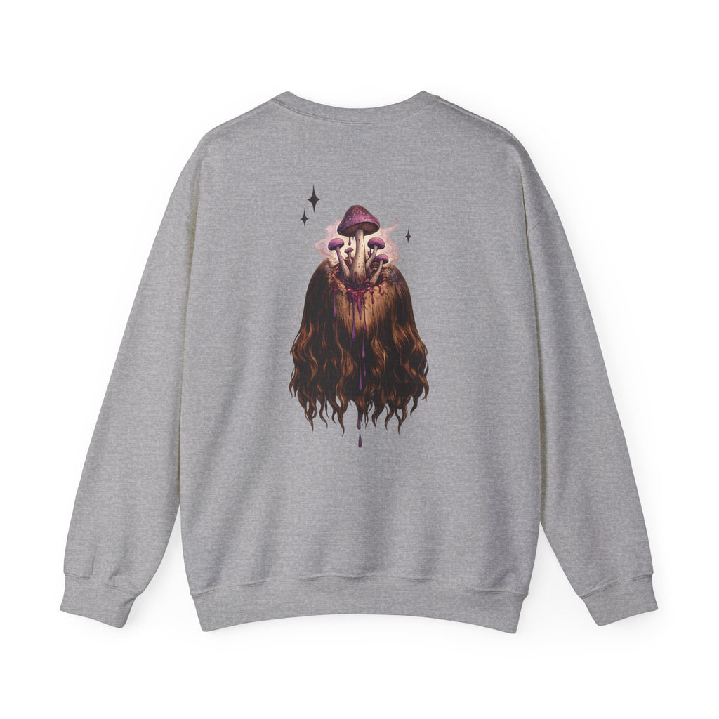 Mushroom Awakeness sweatshirt | Portrait Art, Mystic Tears