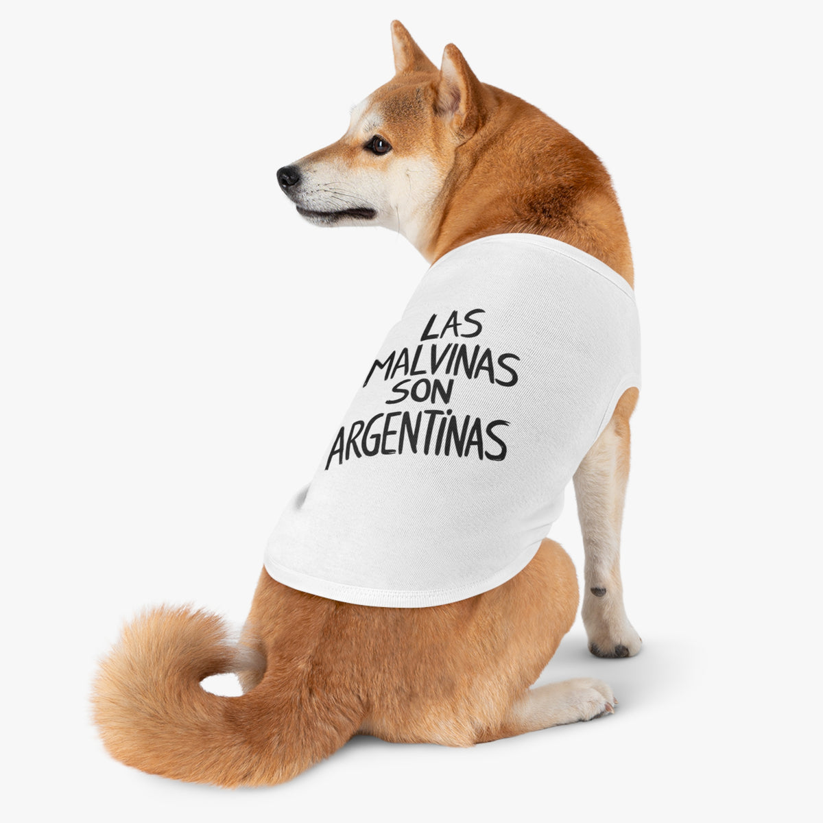 Las Malvinas Son Argentinas Pet Tank Top | Argentina Patriotic Dog Shirt