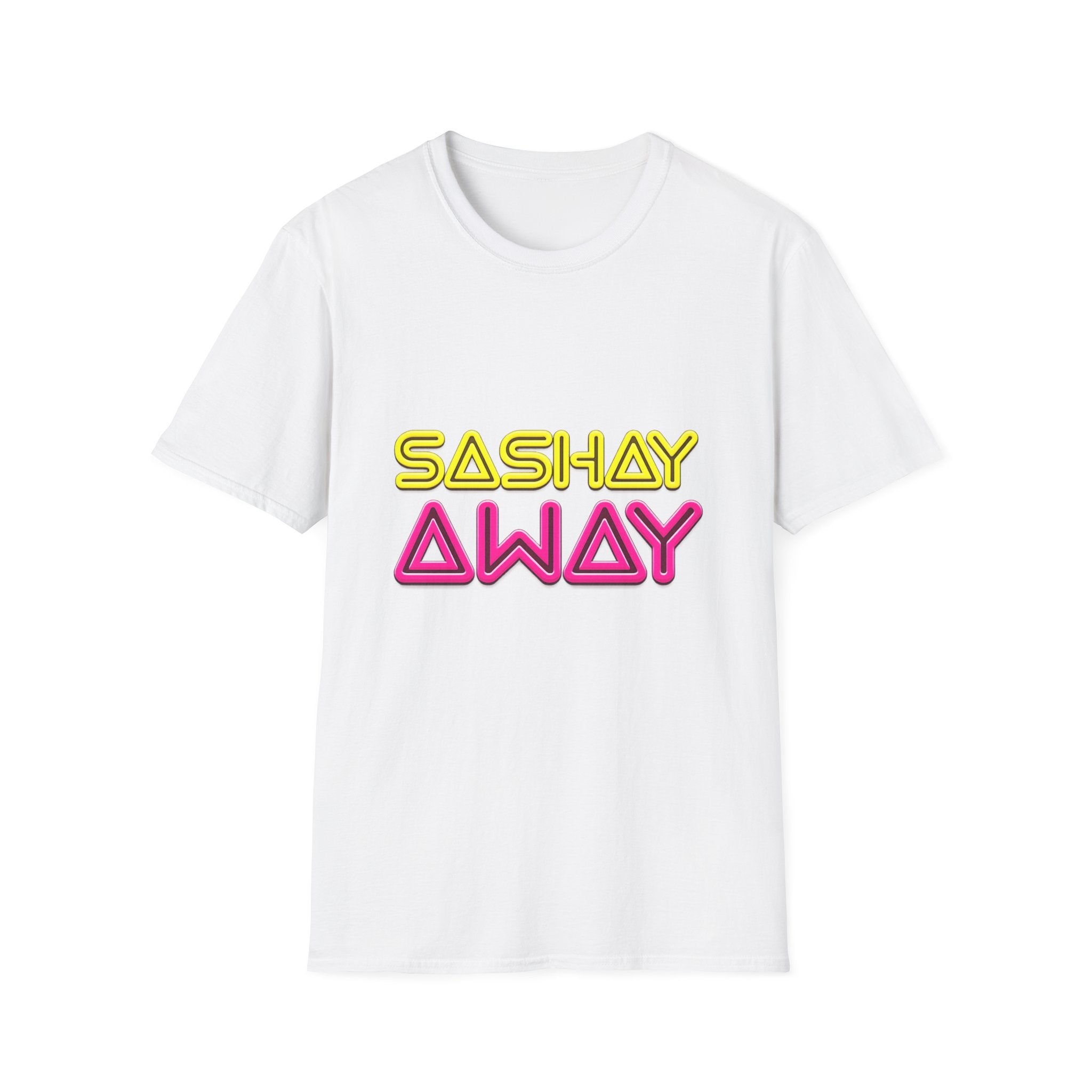 Sashay Away T-Shirt – Retro Neon Drag-Inspired Graphic Tee