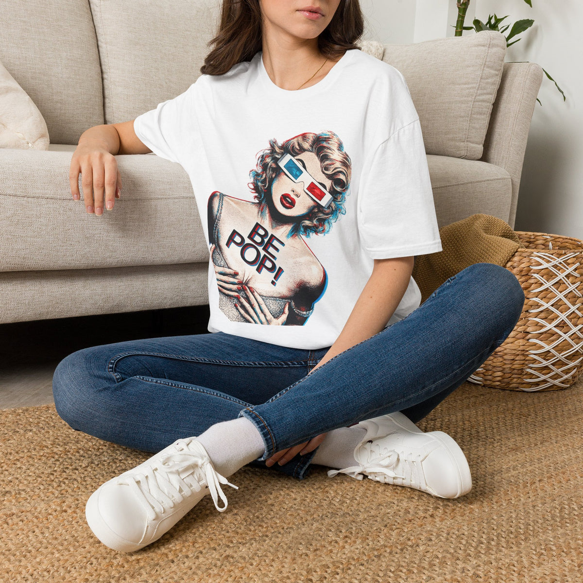 Pop Art Marilyn Monroe T-Shirt | Retro Pinup Illustration