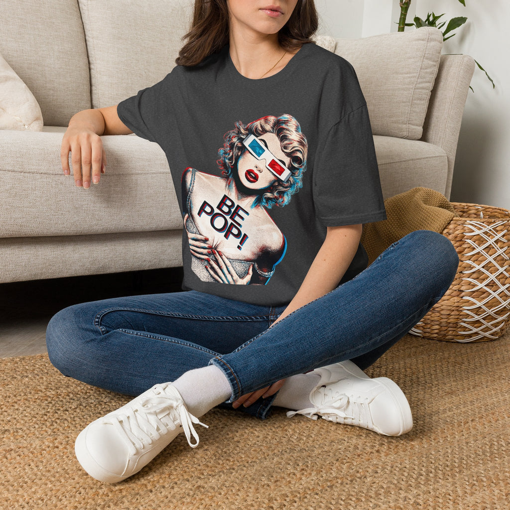 Pop Art Marilyn Monroe T-Shirt | Retro Pinup Illustration