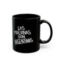 Las Malvinas Son Argentinas Mug | Black Ceramic Coffee Cup