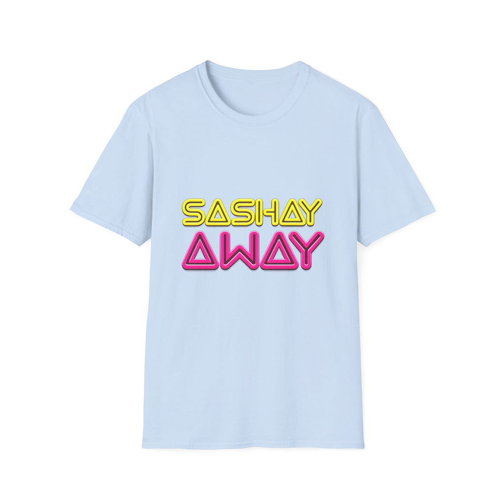 Sashay Away T-Shirt – Retro Neon Drag-Inspired Graphic Tee