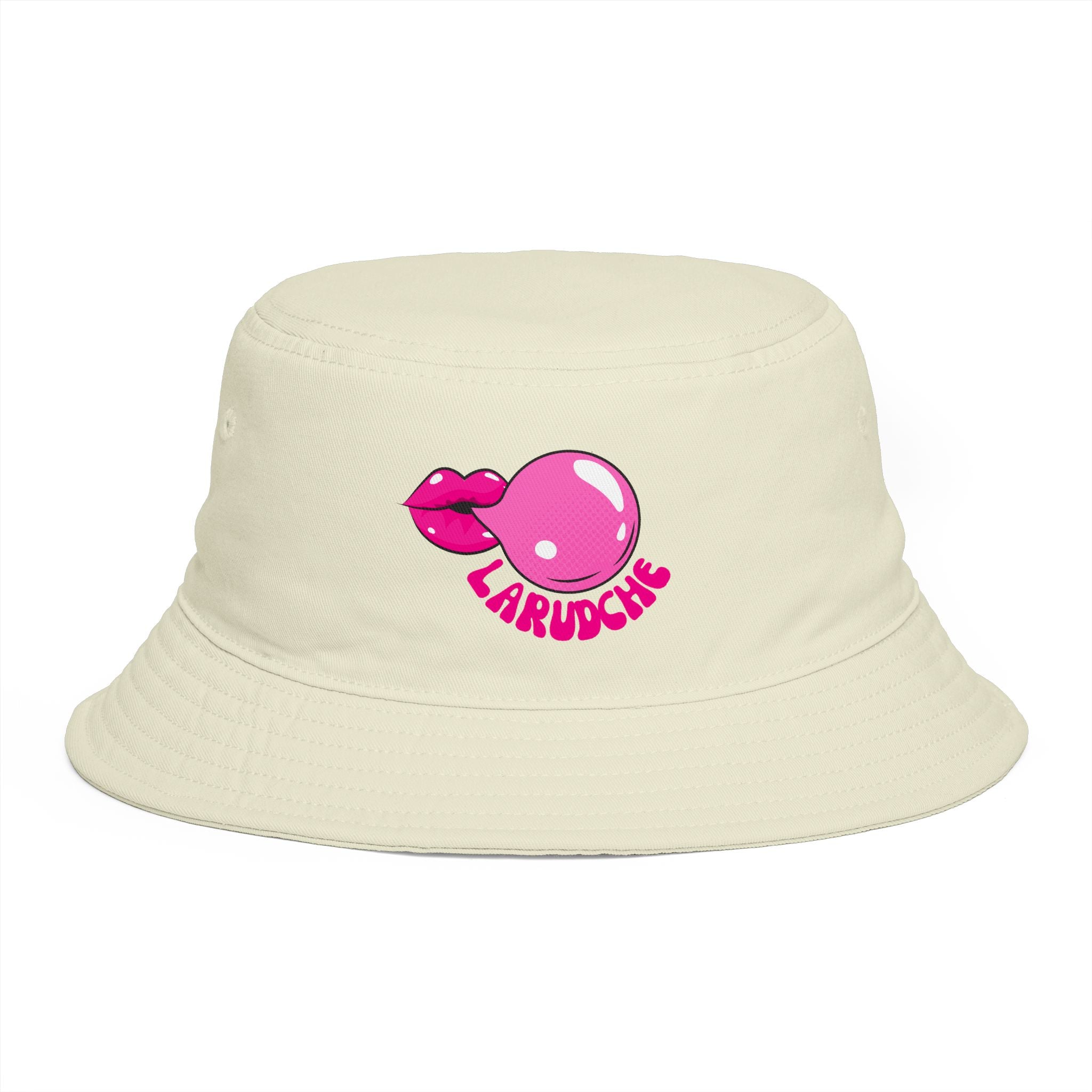 LaRudche Logo Bucket Hat | Retro Pop Graphic
