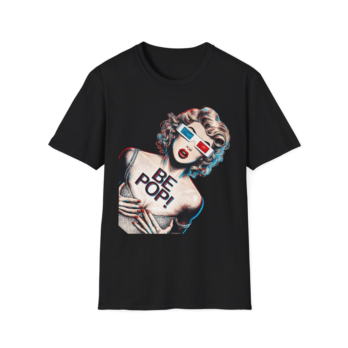 Pop Art Marilyn Monroe T-Shirt | Retro Pinup Illustration