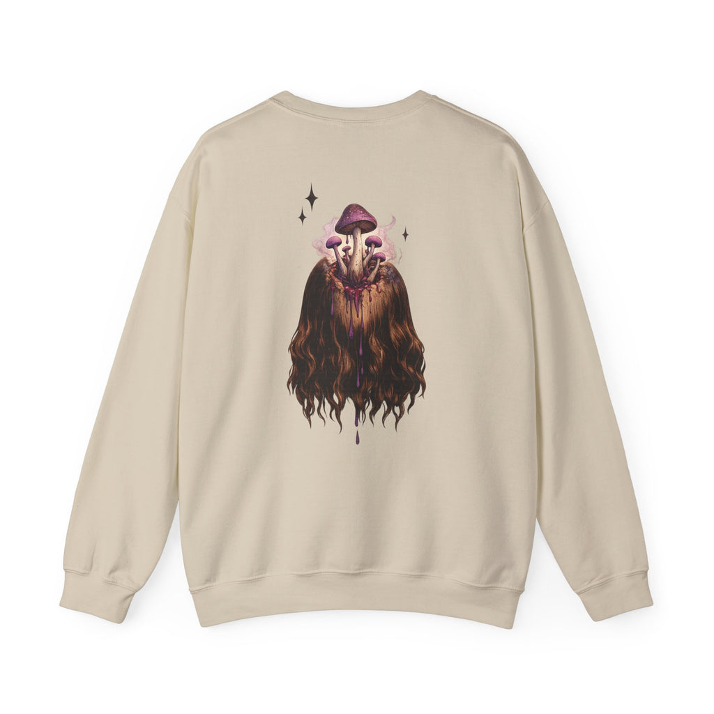 Mushroom Awakeness sweatshirt | Portrait Art, Mystic Tears