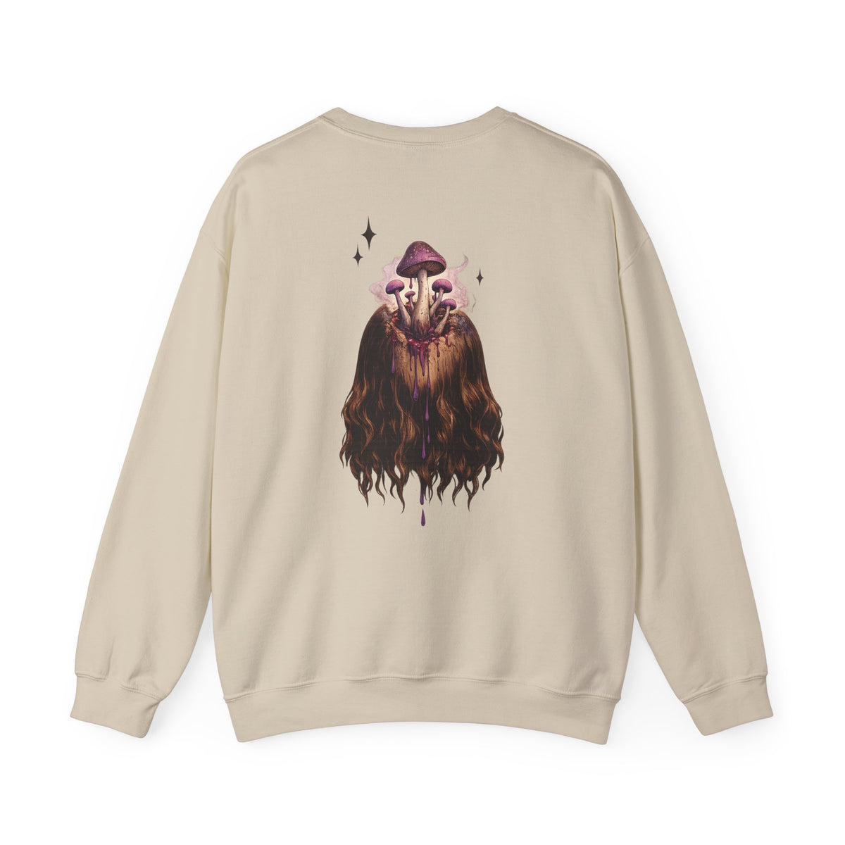 Mushroom Awakeness sweatshirt | Portrait Art, Mystic Tears