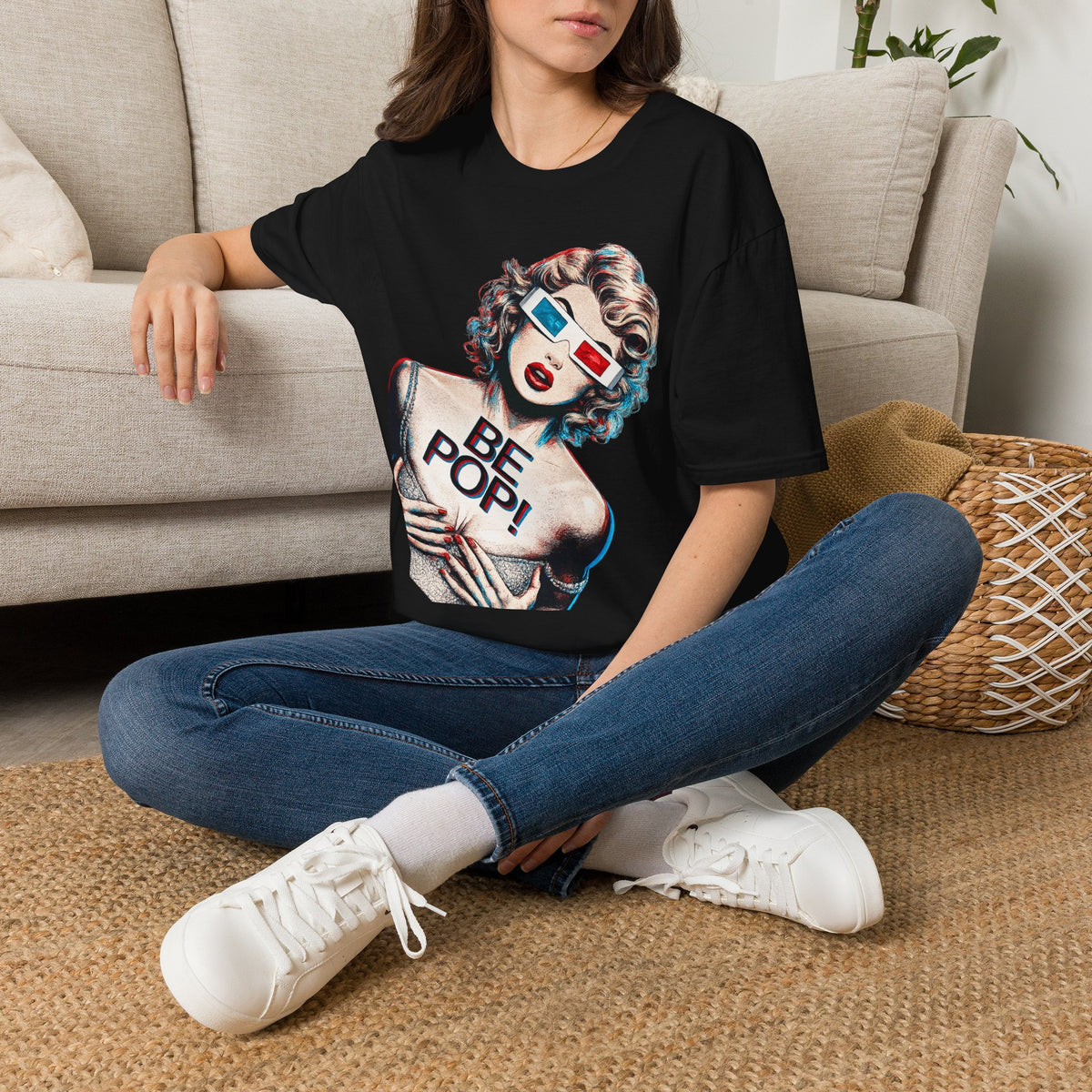 Pop Art Marilyn Monroe T-Shirt | Retro Pinup Illustration
