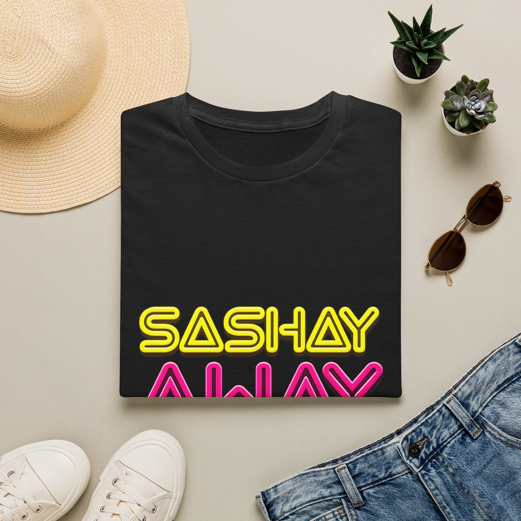 Sashay Away T-Shirt – Retro Neon Drag-Inspired Graphic Tee