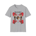 Scorpio Zodiac Pin Up T-Shirt | Astrological Sign, Moon Artwork