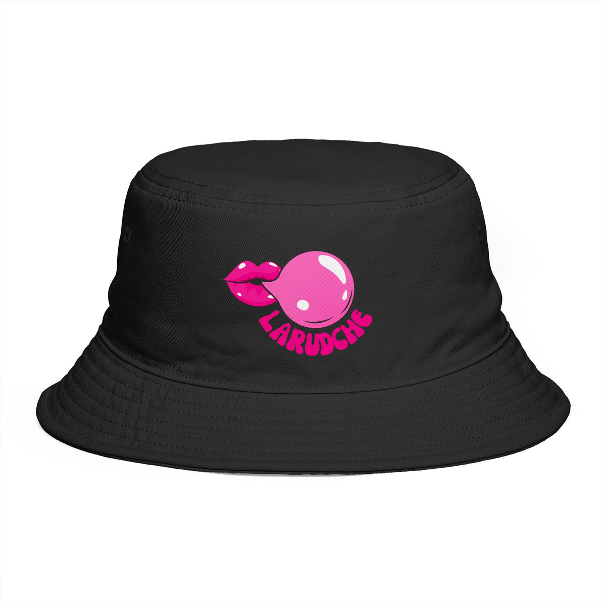 LaRudche Logo Bucket Hat | Retro Pop Graphic