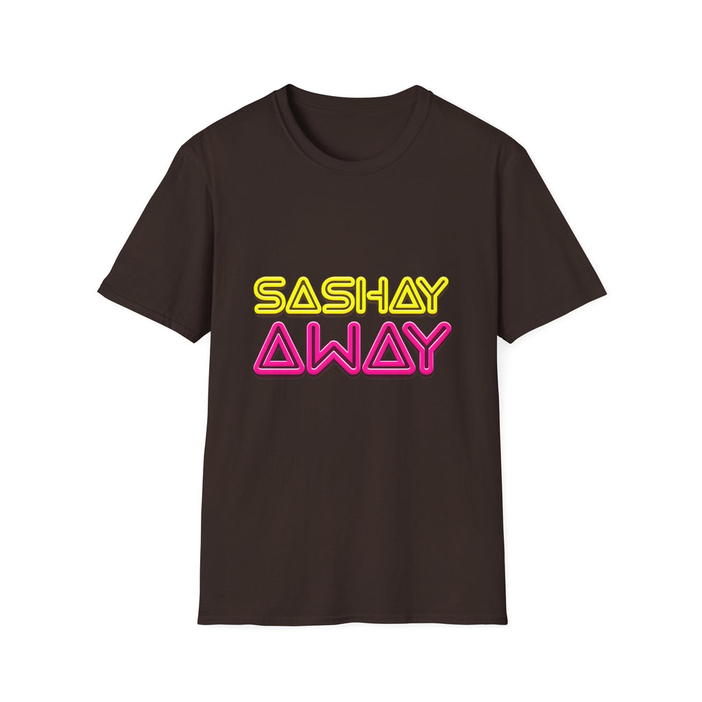 Sashay Away T-Shirt – Retro Neon Drag-Inspired Graphic Tee
