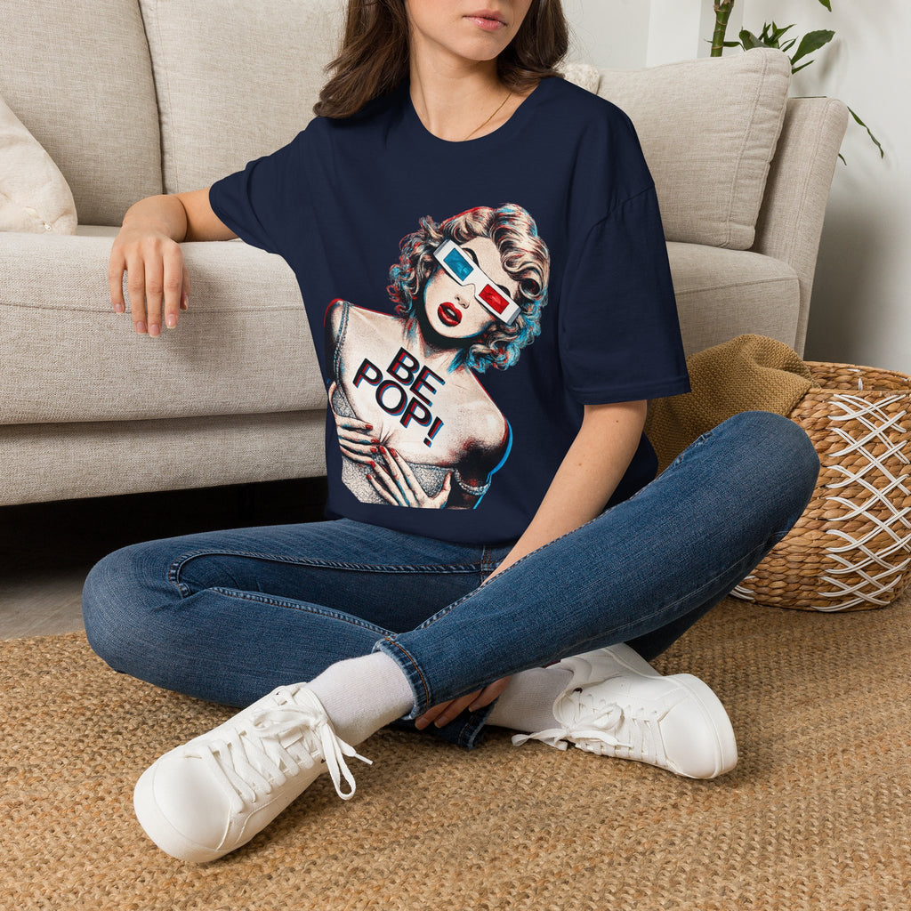Pop Art Marilyn Monroe T-Shirt | Retro Pinup Illustration