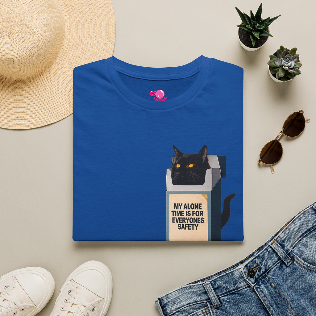My Alone Time Is For Everyone's Safety T-Shirt | Cat Lover Tee