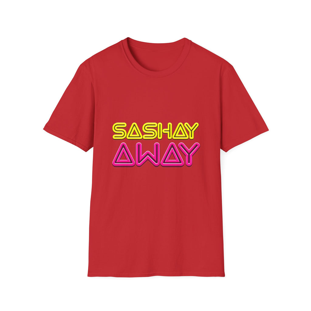 Sashay Away T-Shirt – Retro Neon Drag-Inspired Graphic Tee