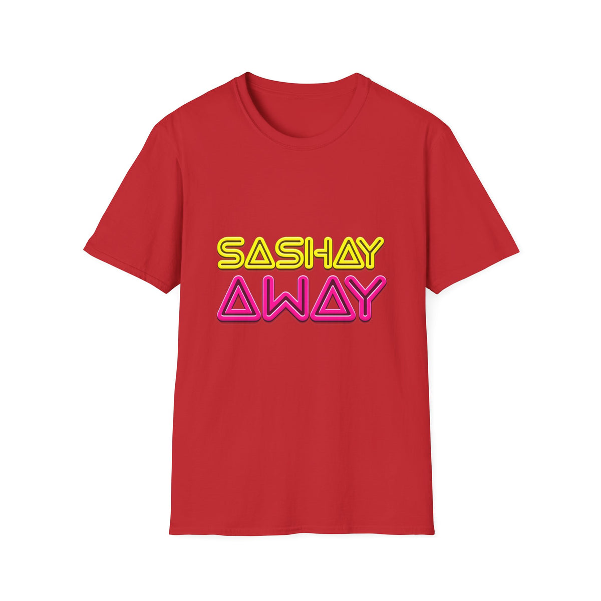 Sashay Away T-Shirt – Retro Neon Drag-Inspired Graphic Tee